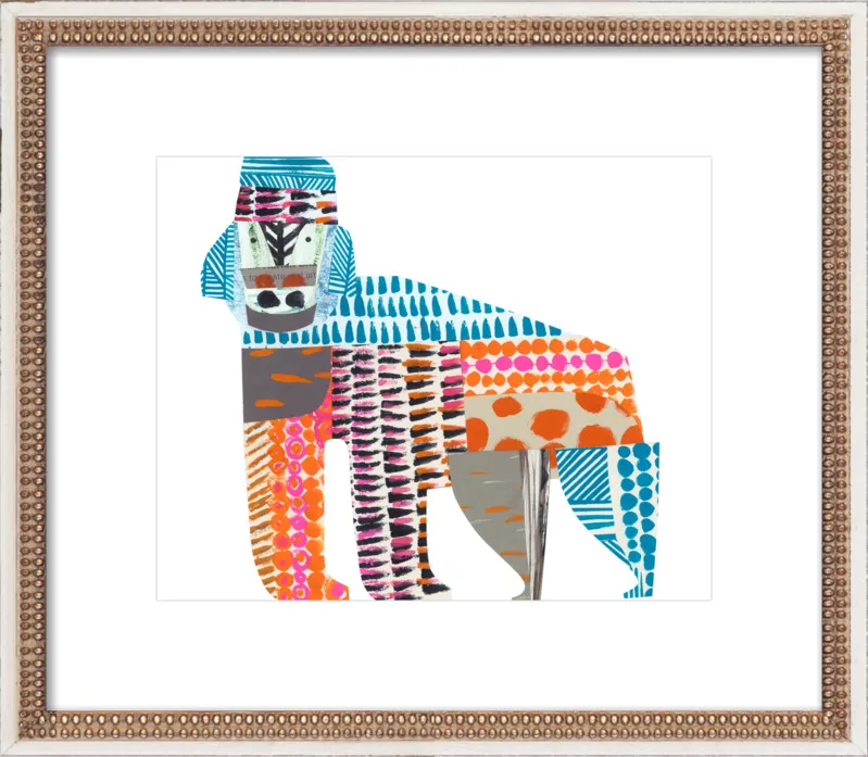 gorilla by Clare Youngs for Artfully Walls
