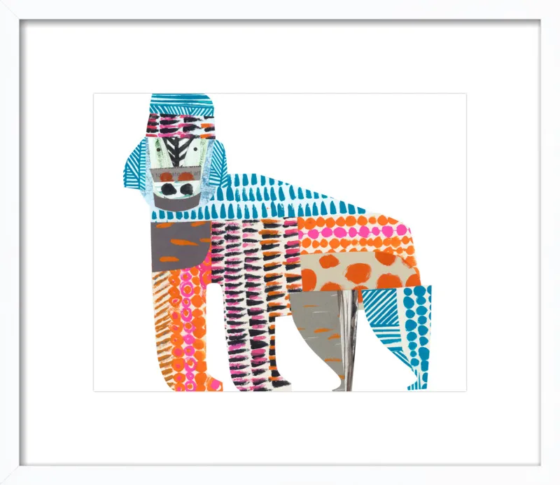 gorilla by Clare Youngs for Artfully Walls