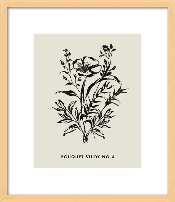 Bouquet Study No. 4 by Nancy Noreth for Artfully Walls
