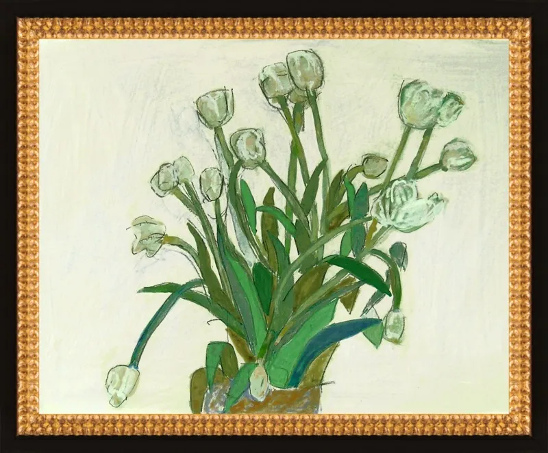 viridiflora tulip by Liz Innvar for Artfully Walls