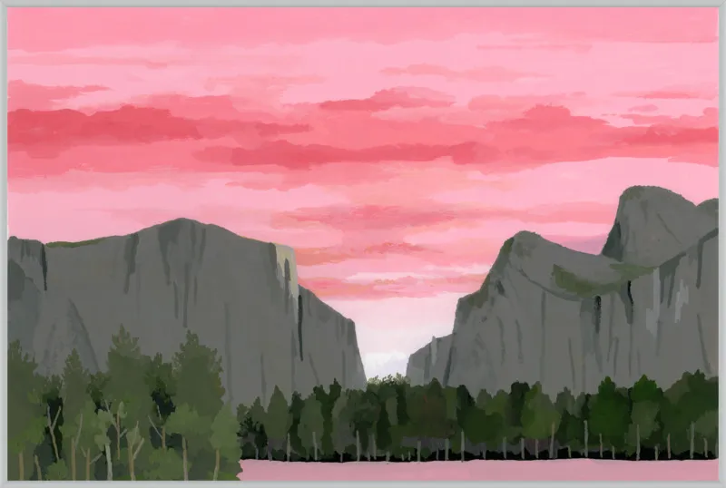 Dawn of Yosemite Park by Hiroyuki Izutsu for Artfully Walls