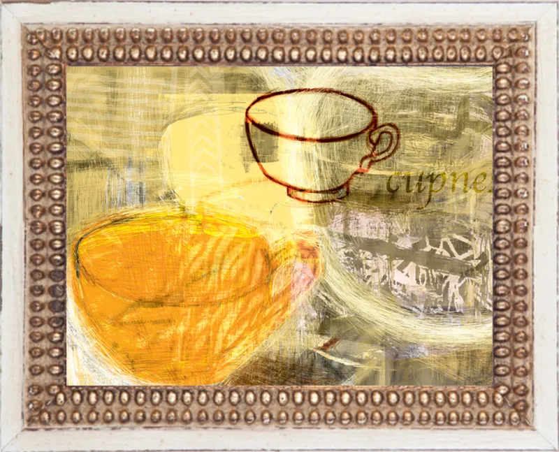 Still Life with Cups by Carmel Kushnir for Artfully Walls