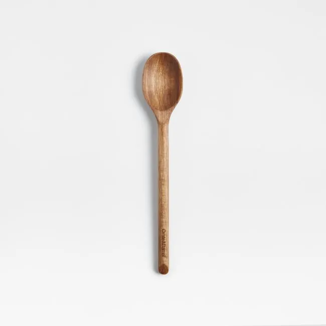 Crate & Barrel Acacia Small Spoon