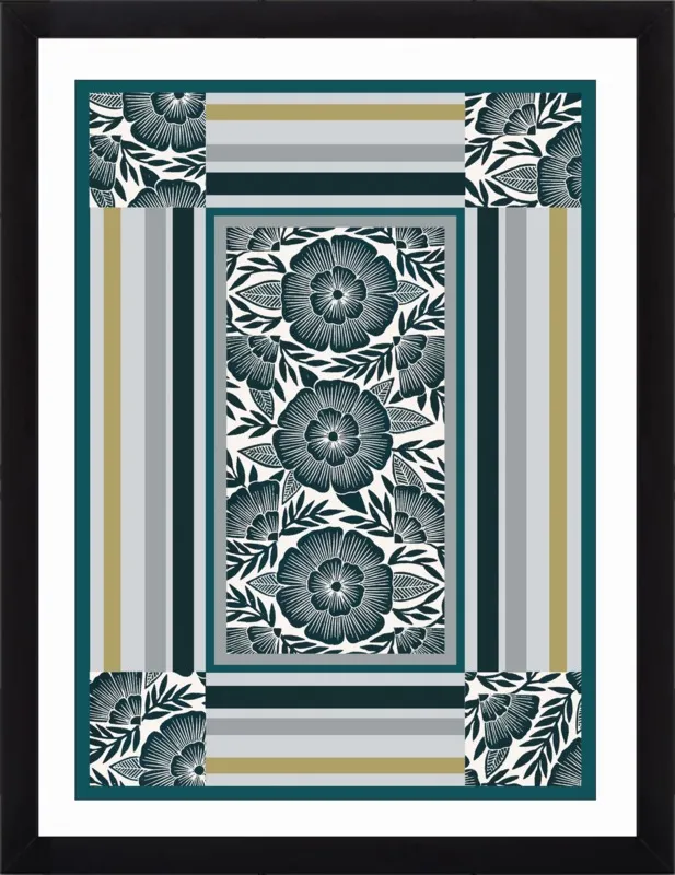 Botanical Frame 1 by Katharine Watson for Artfully Walls