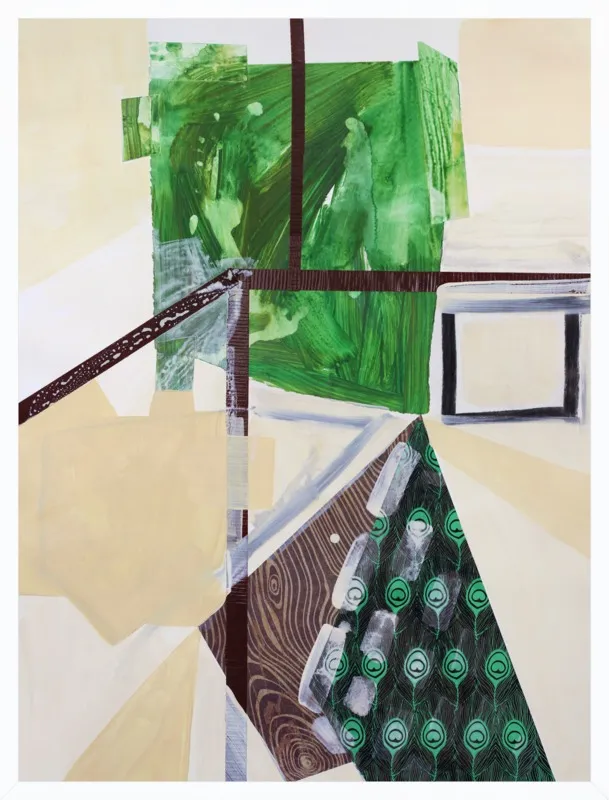 Abstract Study (trail map) by Pamela Staker for Artfully Walls