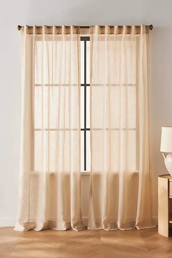 Lena Sheer Woven Curtain