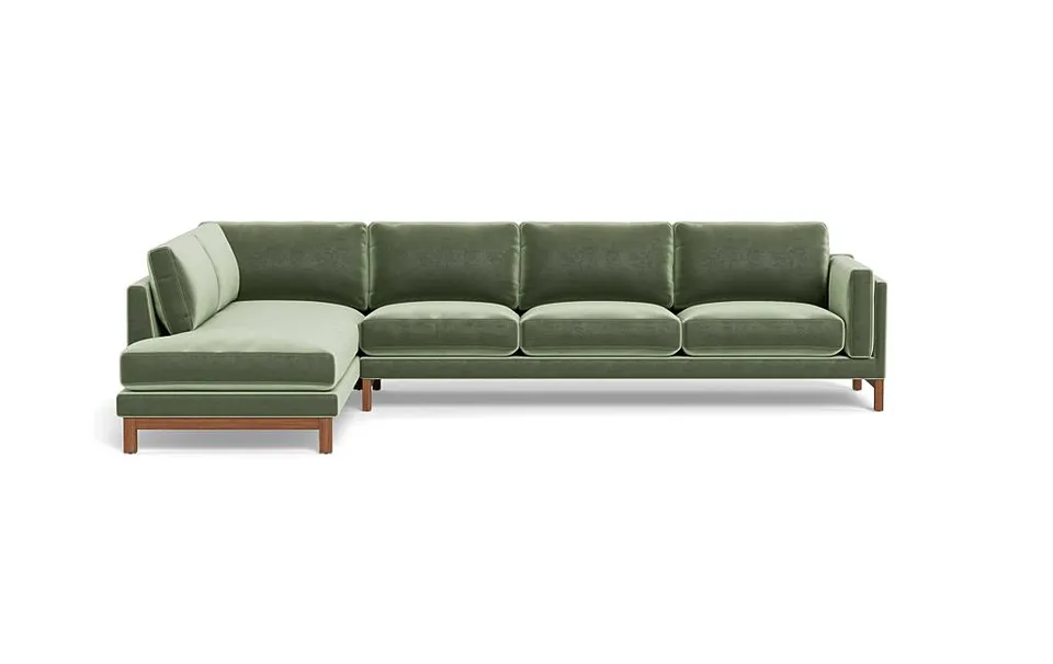 Gaby 4-Seat Sectional with Left Bumper