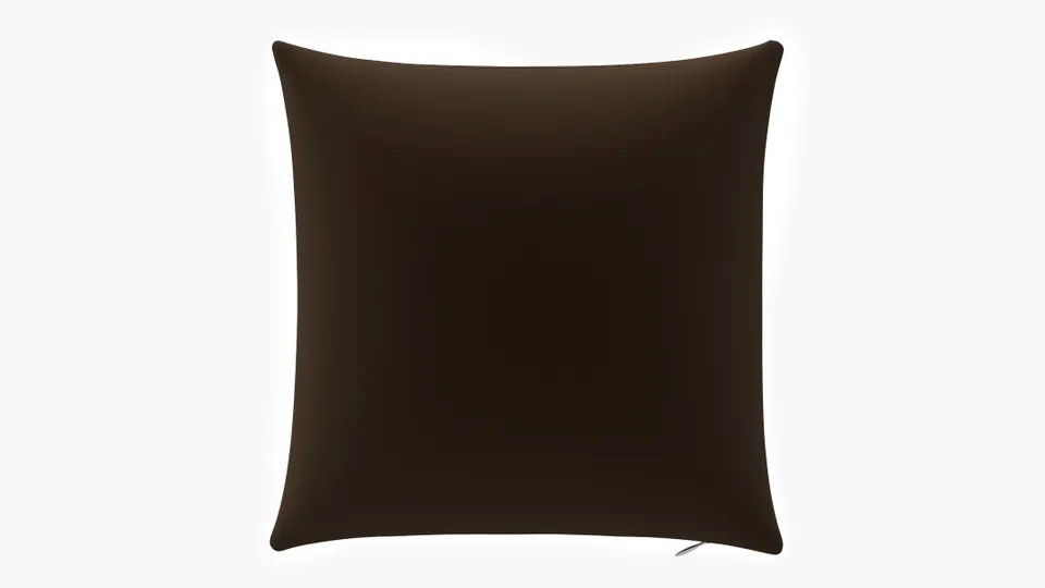 Throw Pillow Cover 26", Bittersweet Performance Velvet, 26" x 26"