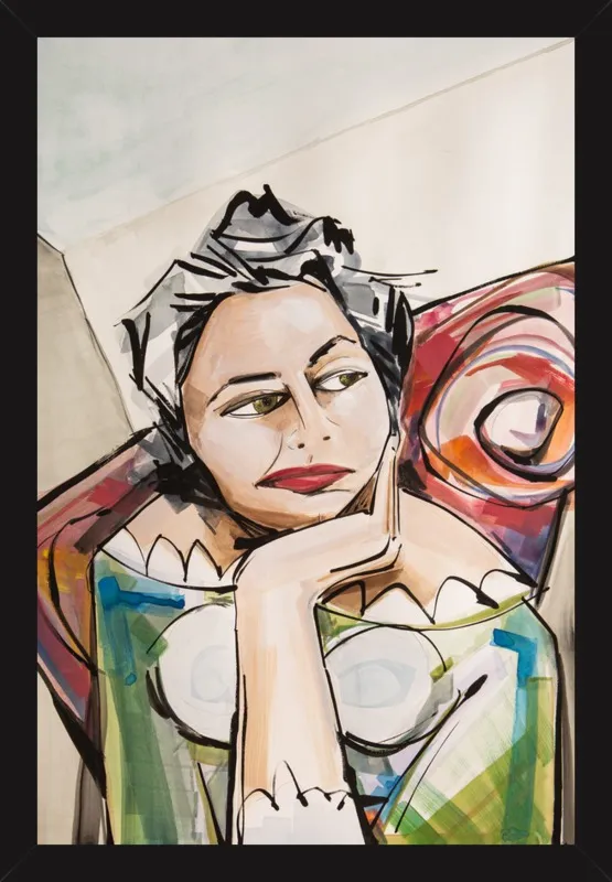 Ponder by Becky Aubry for Artfully Walls