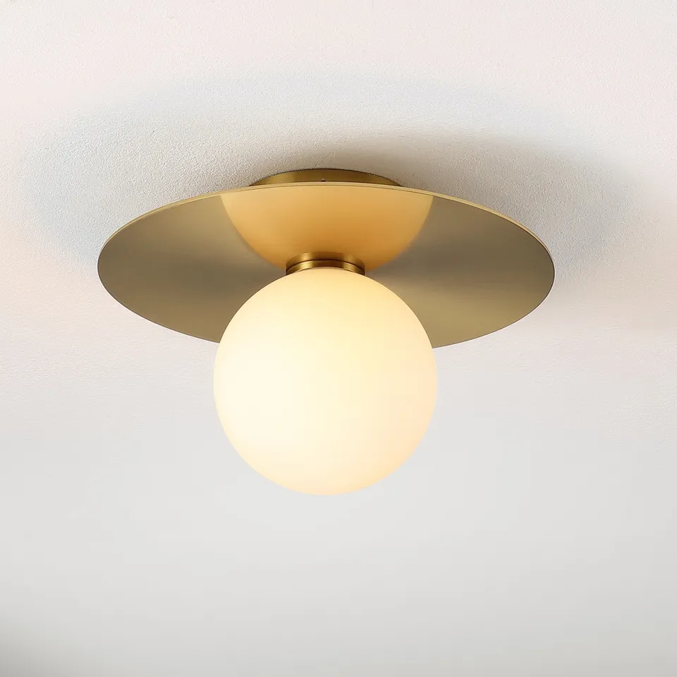 Finlay 12" Flush Mount - Gold