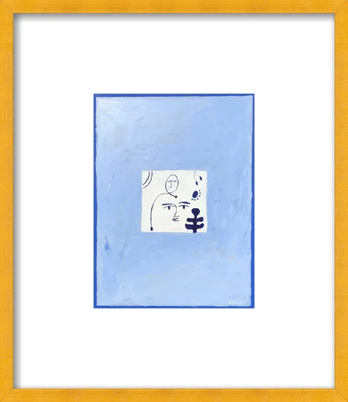 The Blues by Virginia Chamlee for Artfully Walls