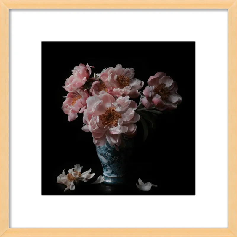 Pink Peonies  by Lucy Snowe for Artfully Walls