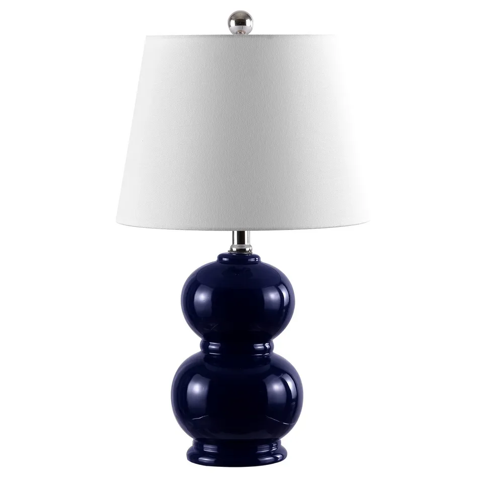 Everlee 22" Table Lamp - Navy