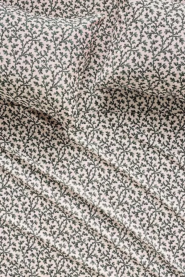 Organic Cotton Percale Printed Sheet Set