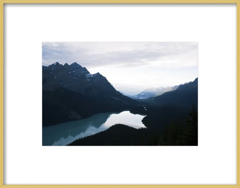 Summer Night on Peyto Lake  by Tracy Zhang for Artfully Walls