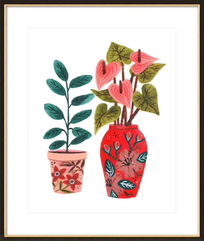 Planter by Ploypisut for Artfully Walls
