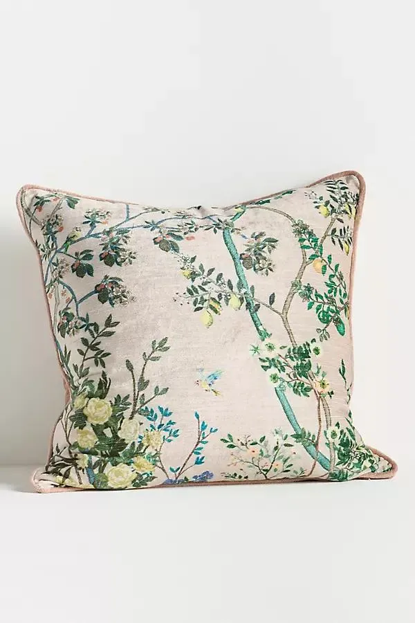 Wynnie Woven Velvet Pillow