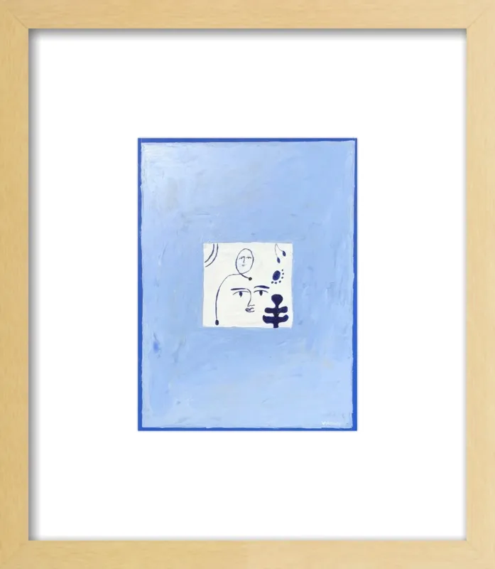The Blues by Virginia Chamlee for Artfully Walls