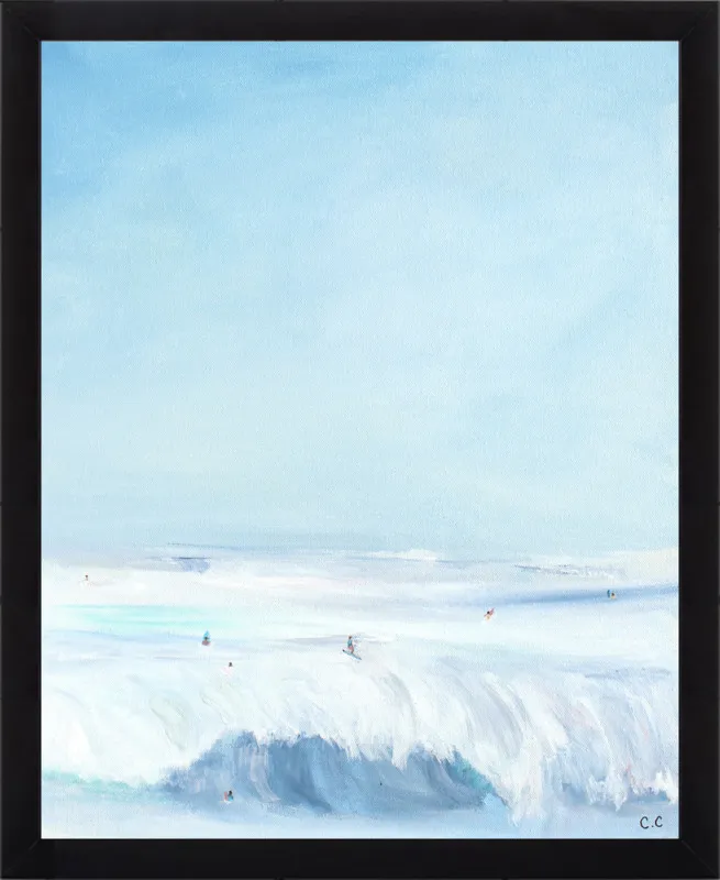 Wave Riders  by Caroline Chriss  for Artfully Walls