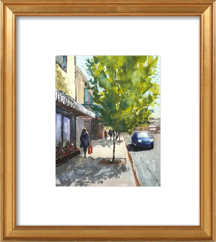 Shops in Laguna by Lauren Dusing for Artfully Walls