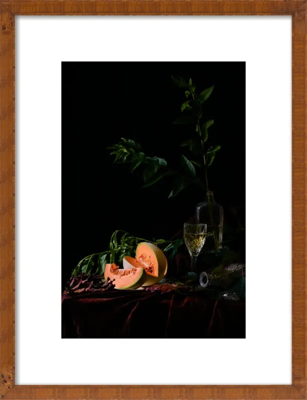 Cantaloupe by Dustin Halleck for Artfully Walls