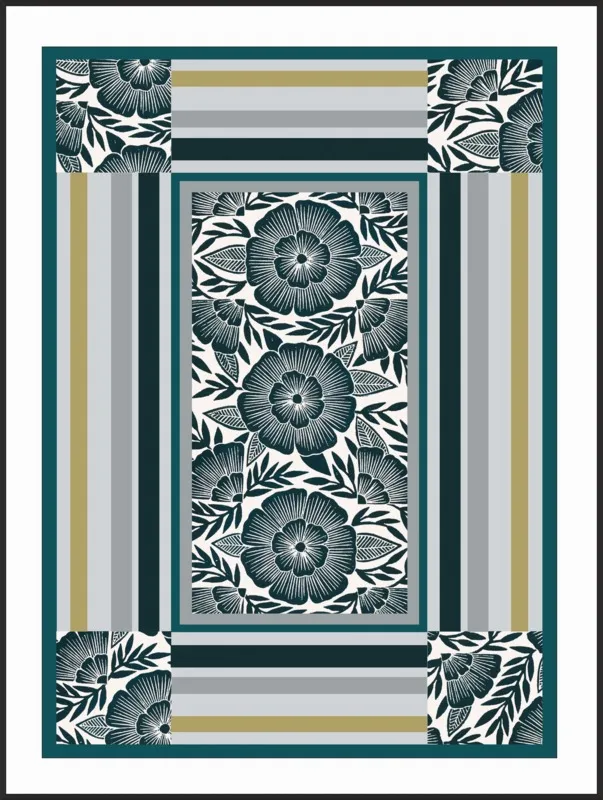 Botanical Frame 1 by Katharine Watson for Artfully Walls