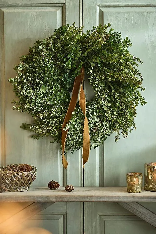 Fresh Boxwood Wreath