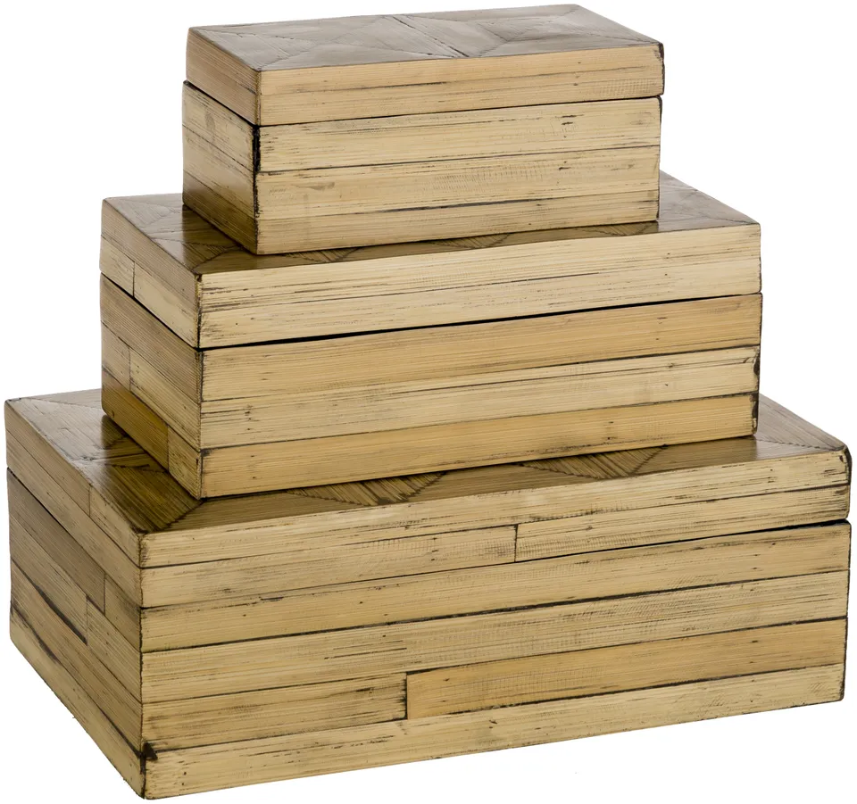 Cane Garden CGN-009 3"H x 4"W x 8"D,  4"H x 6"W x 11"D,  5"H x 8"W x 14"D Box