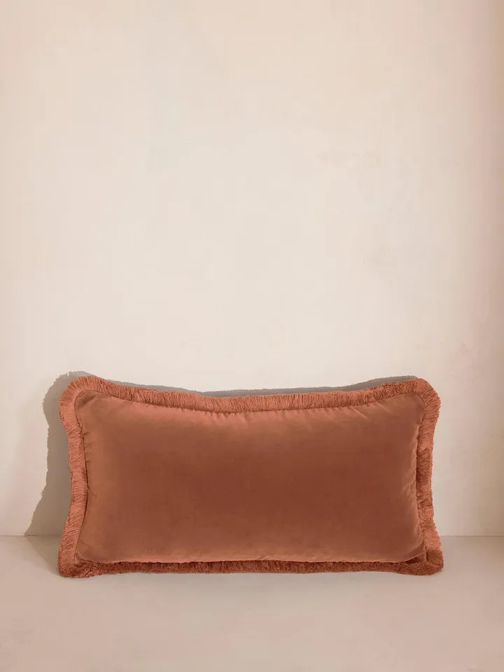 Margeaux Oblong Cushion, Antique Rose