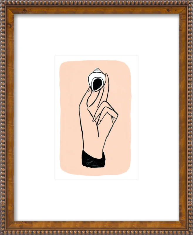 My Hand is My Face by Michael Doyle - Apartment On Belmont for Artfully Walls