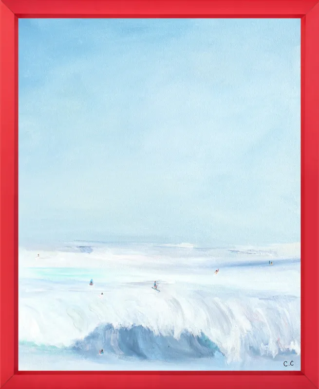 Wave Riders  by Caroline Chriss  for Artfully Walls