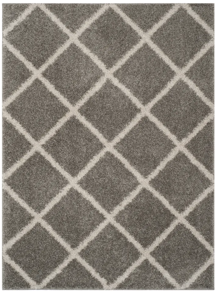 Arlo Home Woven Area Rug, SG169C, Grey/Ivory,  9' X 12'