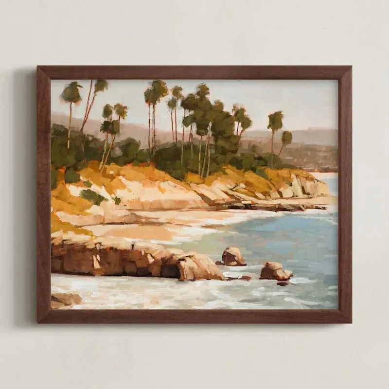 Sunlit Shores Limited Edition Fine Art Print