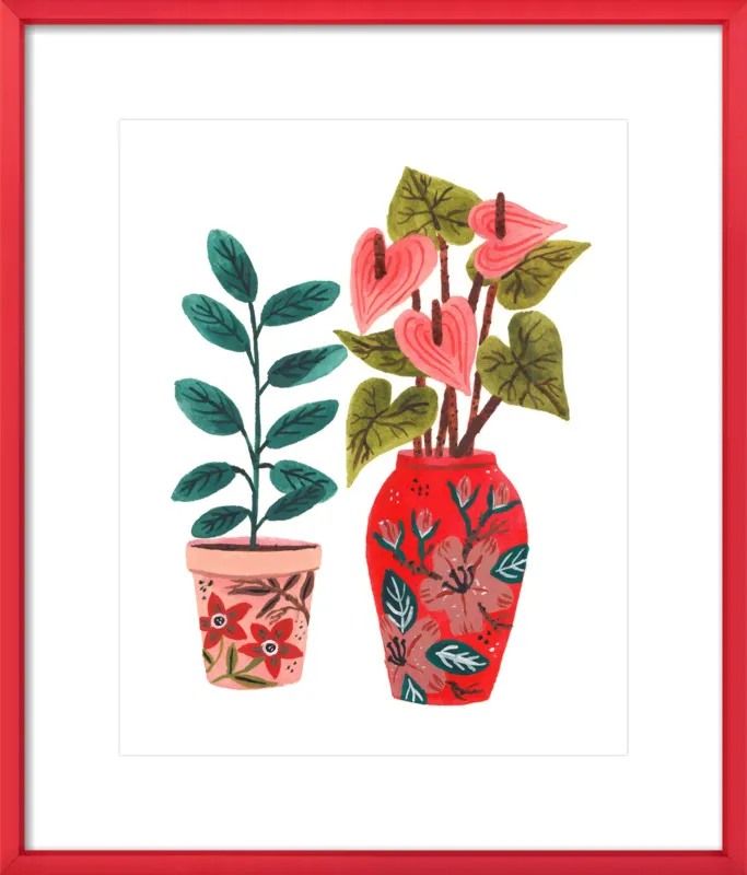 Planter by Ploypisut for Artfully Walls