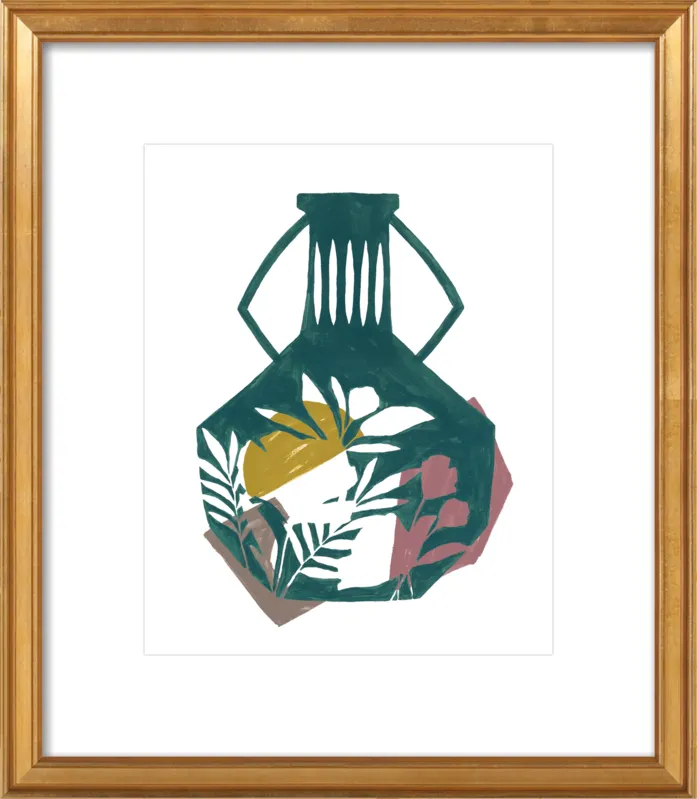 Vase Shapes by Cece Merkle for Artfully Walls