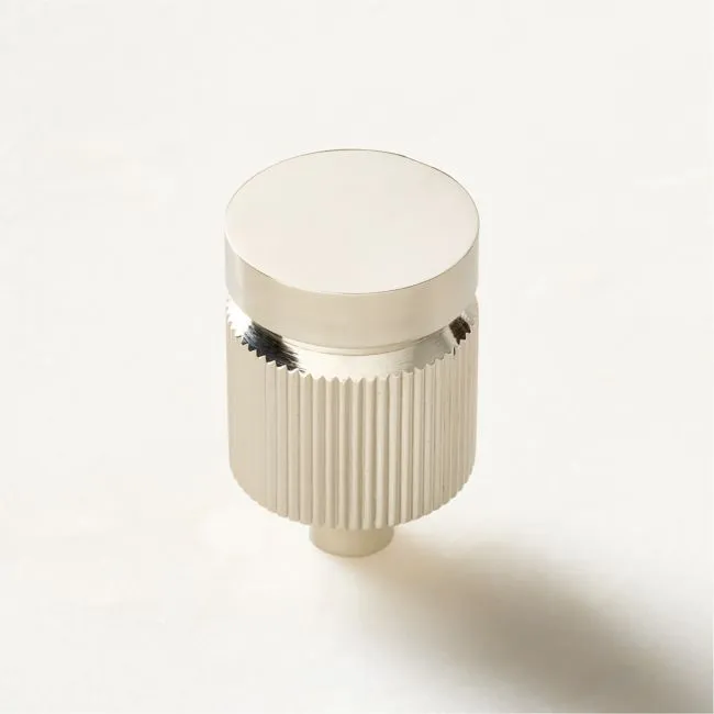Mirabell Polished Nickel Cabinet Knob 1"