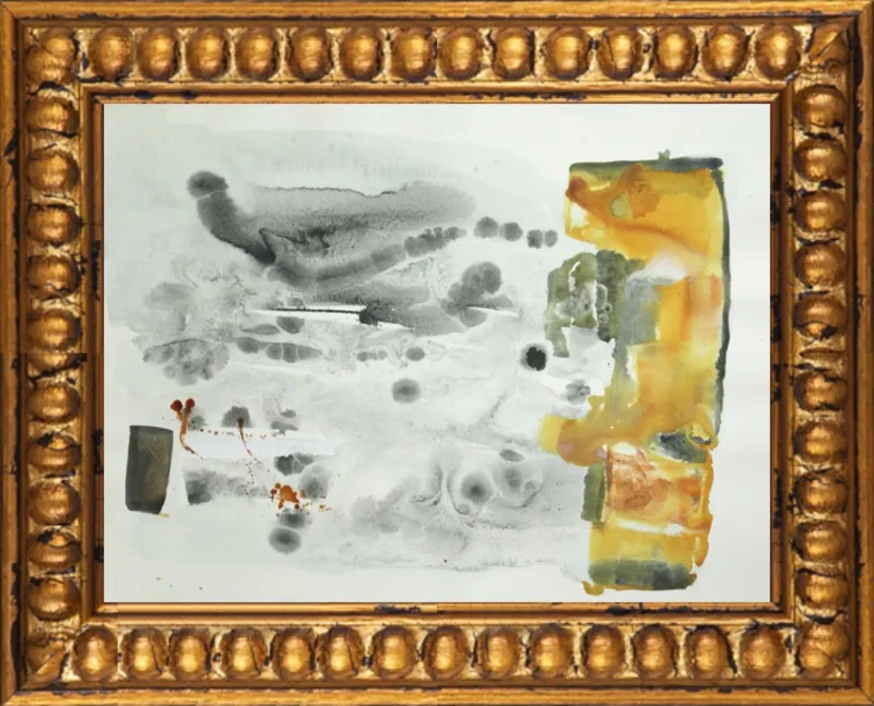 work on paper #24 by Emily Van Horn for Artfully Walls