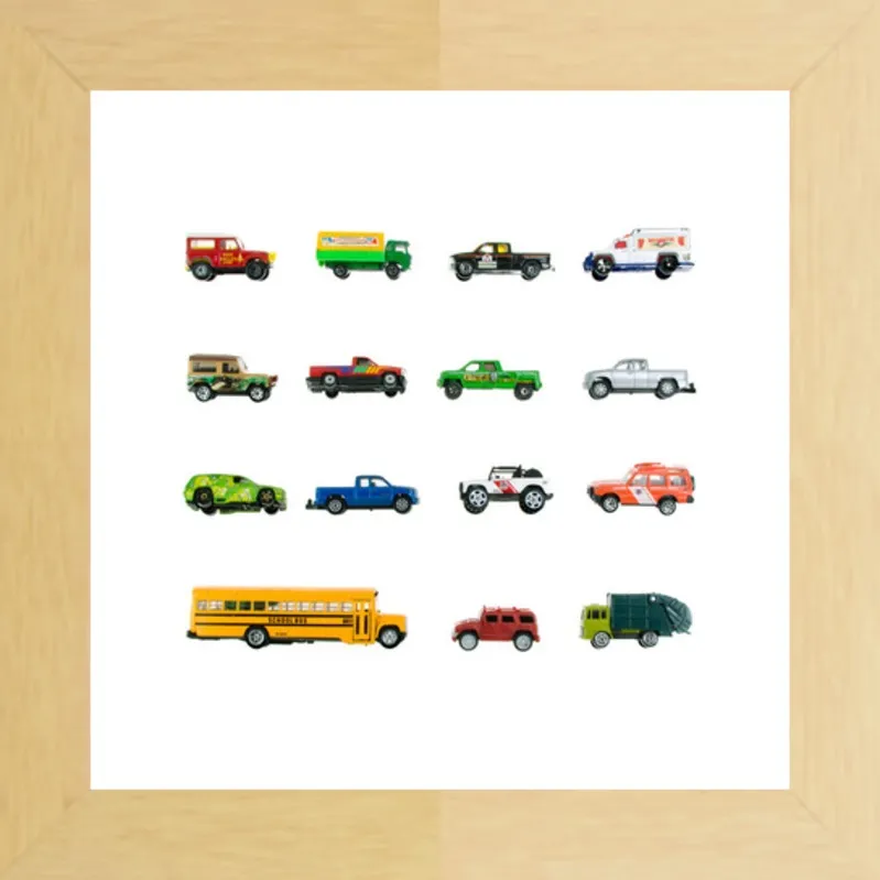 Vintage Toy Trucks by Jennifer Steen Booher for Artfully Walls