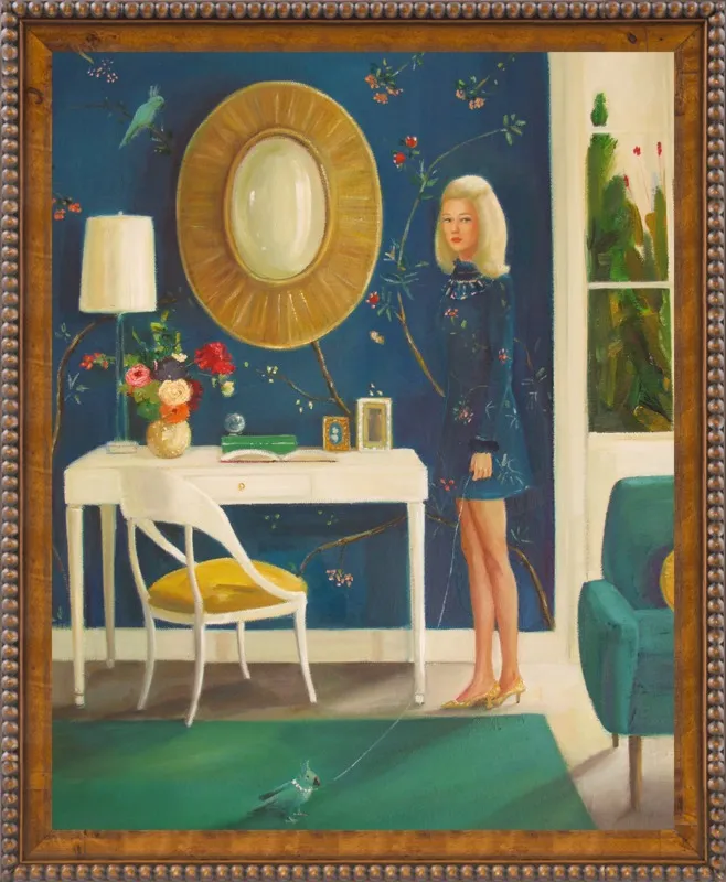 The Invisible Nature of Tansy Fairchild by Janet Hill for Artfully Walls