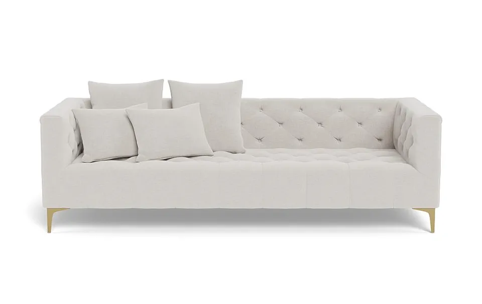 Ms. Chesterfield Fabric Sofa by Apartment Therapy