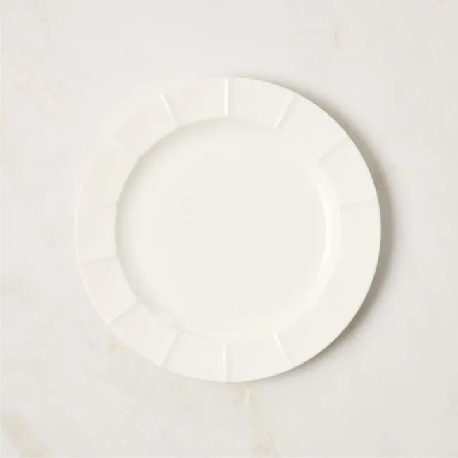Marylebone White Salad Plate by Todd Snyder