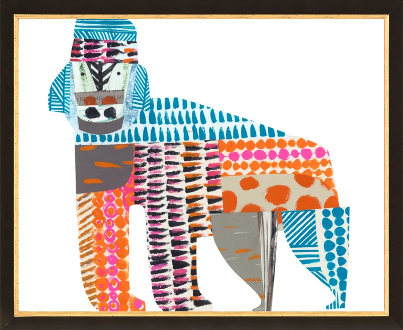 gorilla by Clare Youngs for Artfully Walls