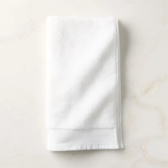 Arlow Organic Cotton Warm White Hand Towel