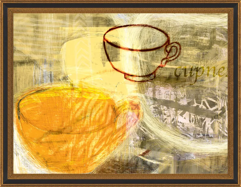 Still Life with Cups by Carmel Kushnir for Artfully Walls