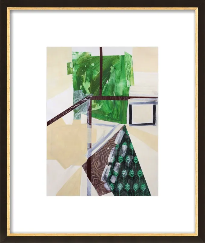 Abstract Study (trail map) by Pamela Staker for Artfully Walls