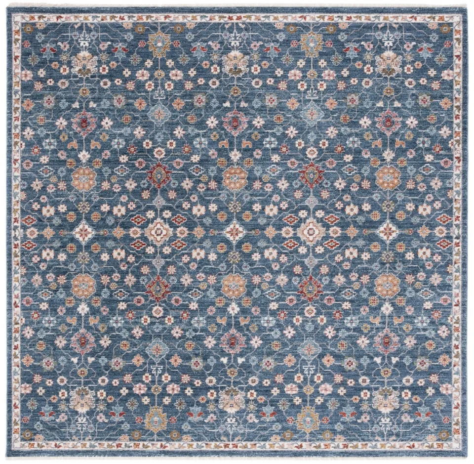 Lauren Ralph Lauren Collection Kempton Rug, Navy / Ivory, 6'7" x 6'7"