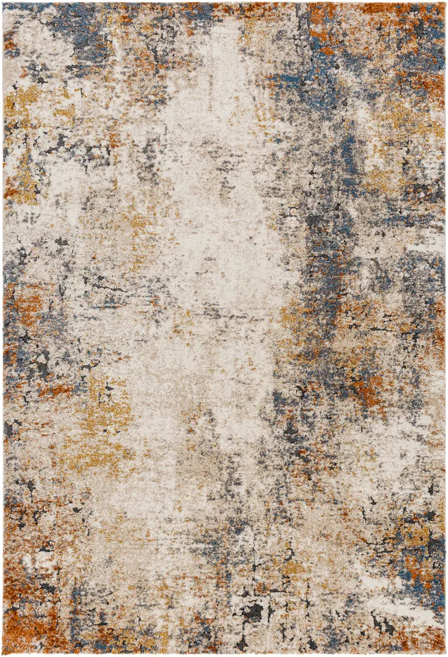 Tuscany Beige Indoor 4'3" x 5'7" Machine Woven Rug