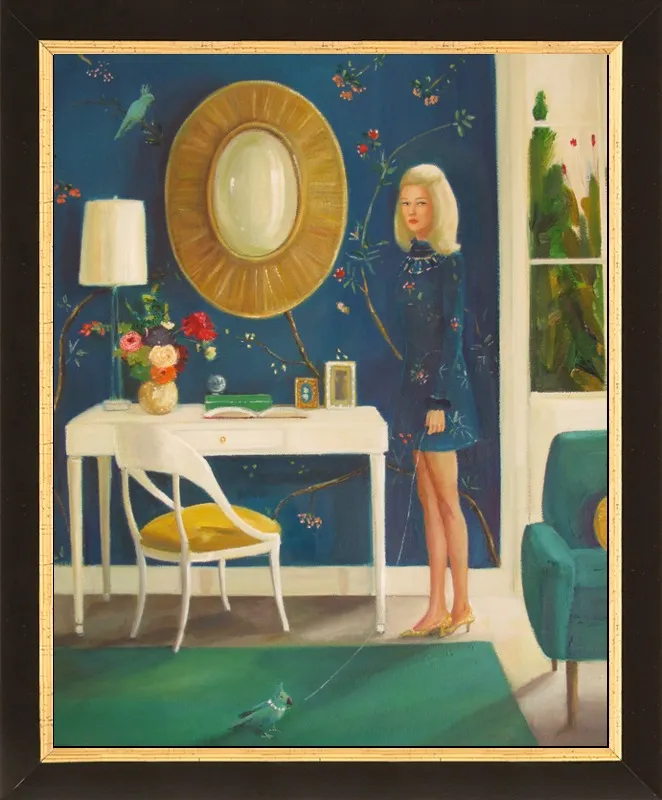 The Invisible Nature of Tansy Fairchild by Janet Hill for Artfully Walls