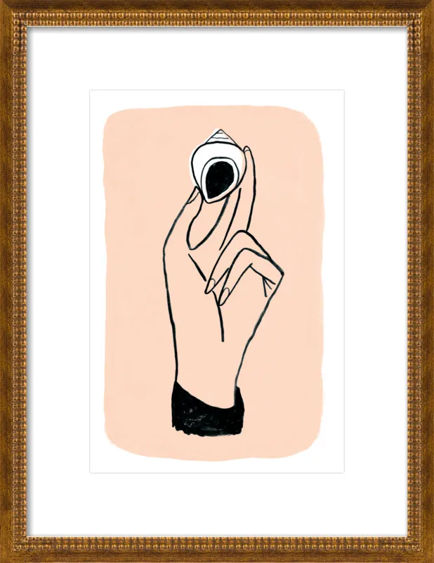 My Hand is My Face by Michael Doyle - Apartment On Belmont for Artfully Walls