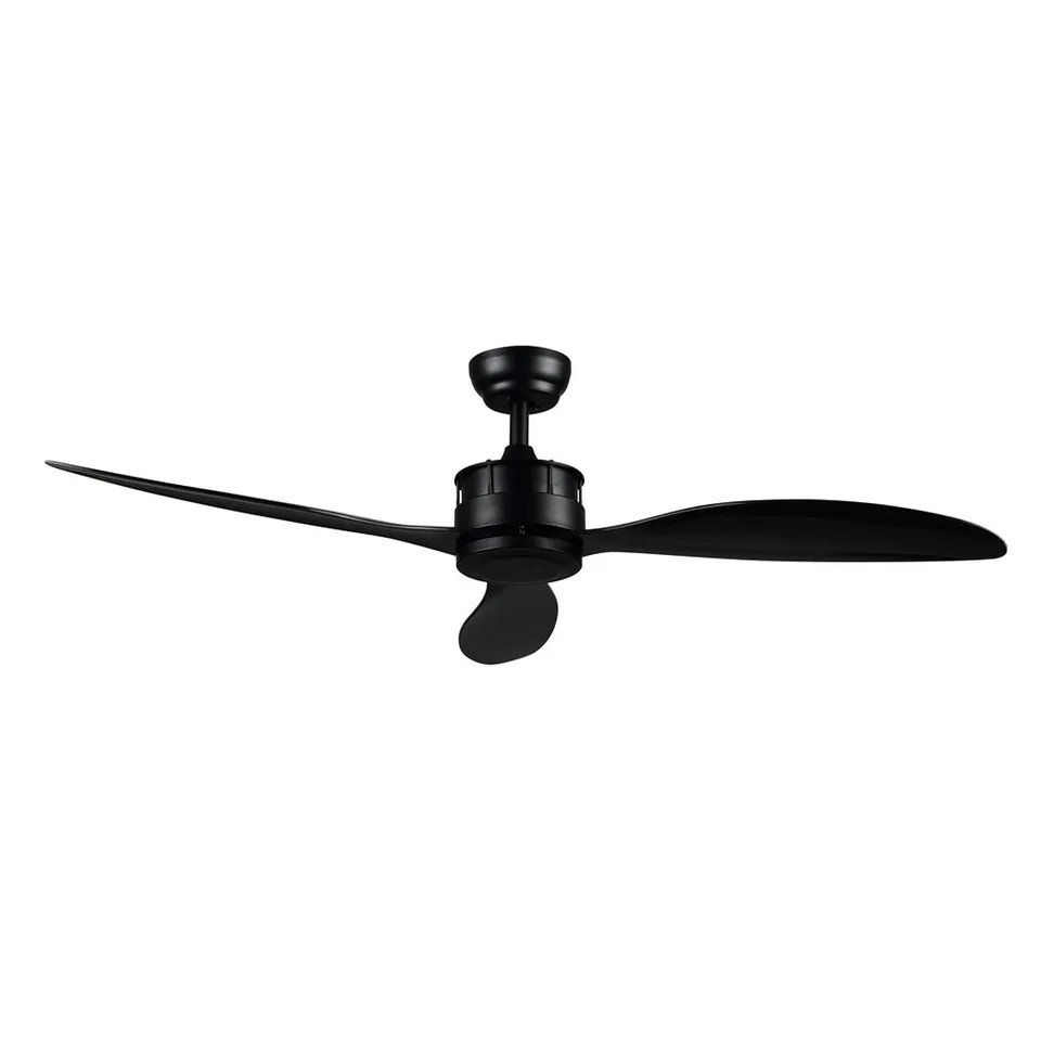 Harlin 52 Inch Ceiling Fan - Black